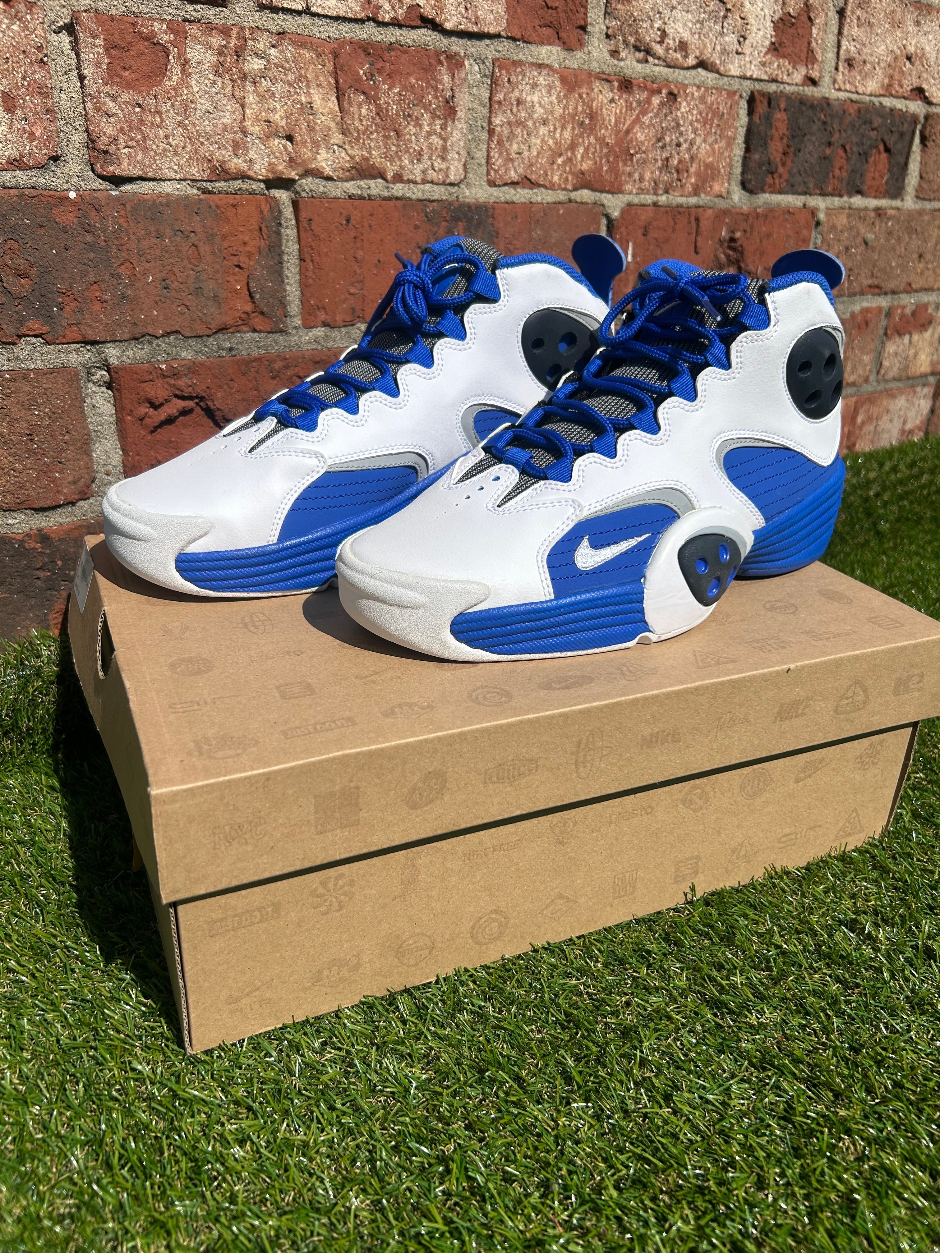 Nike Flight One Penny - White/Royal Blue - Size 8 DS