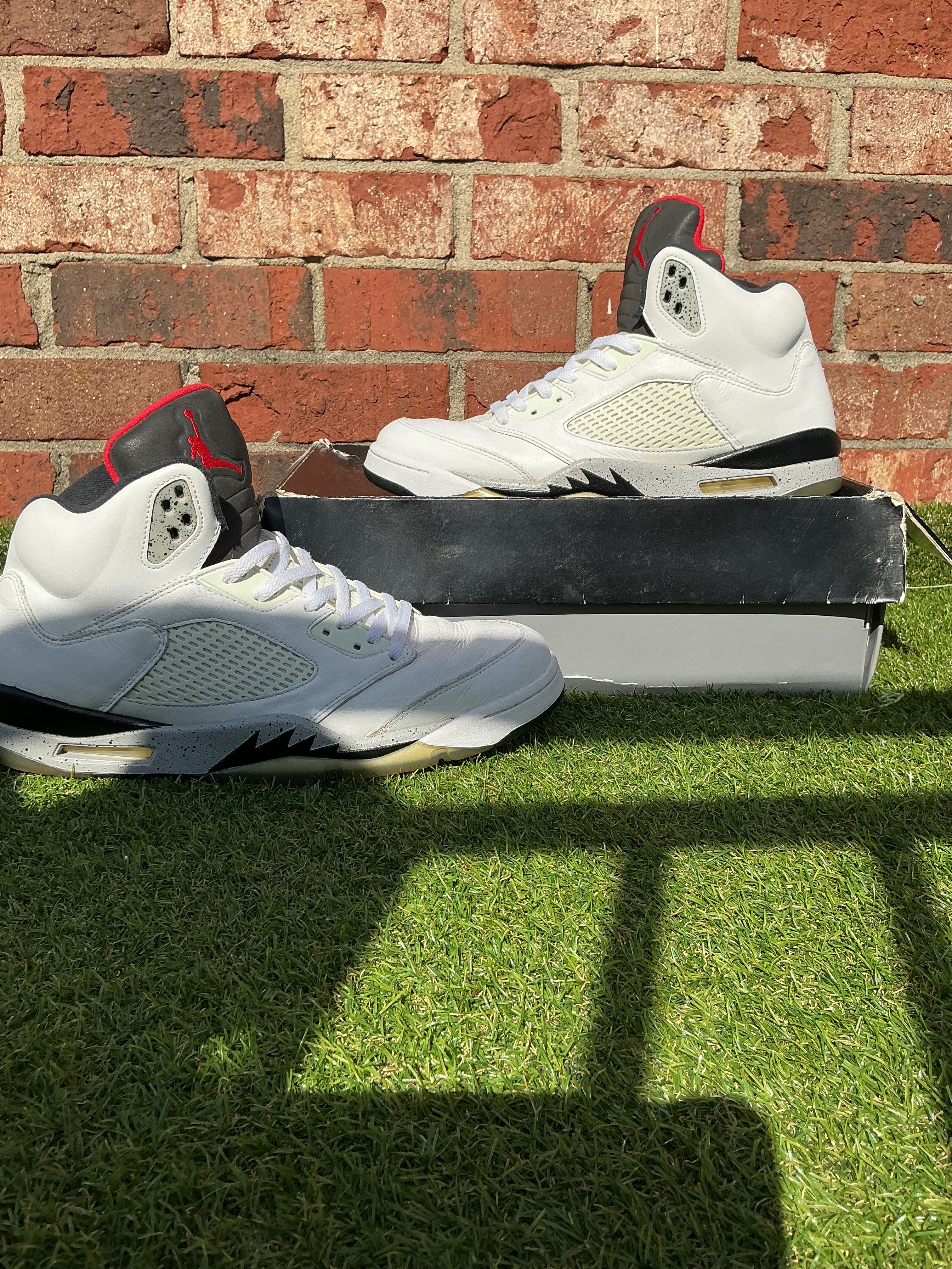Jordan Retro 5 White Cement