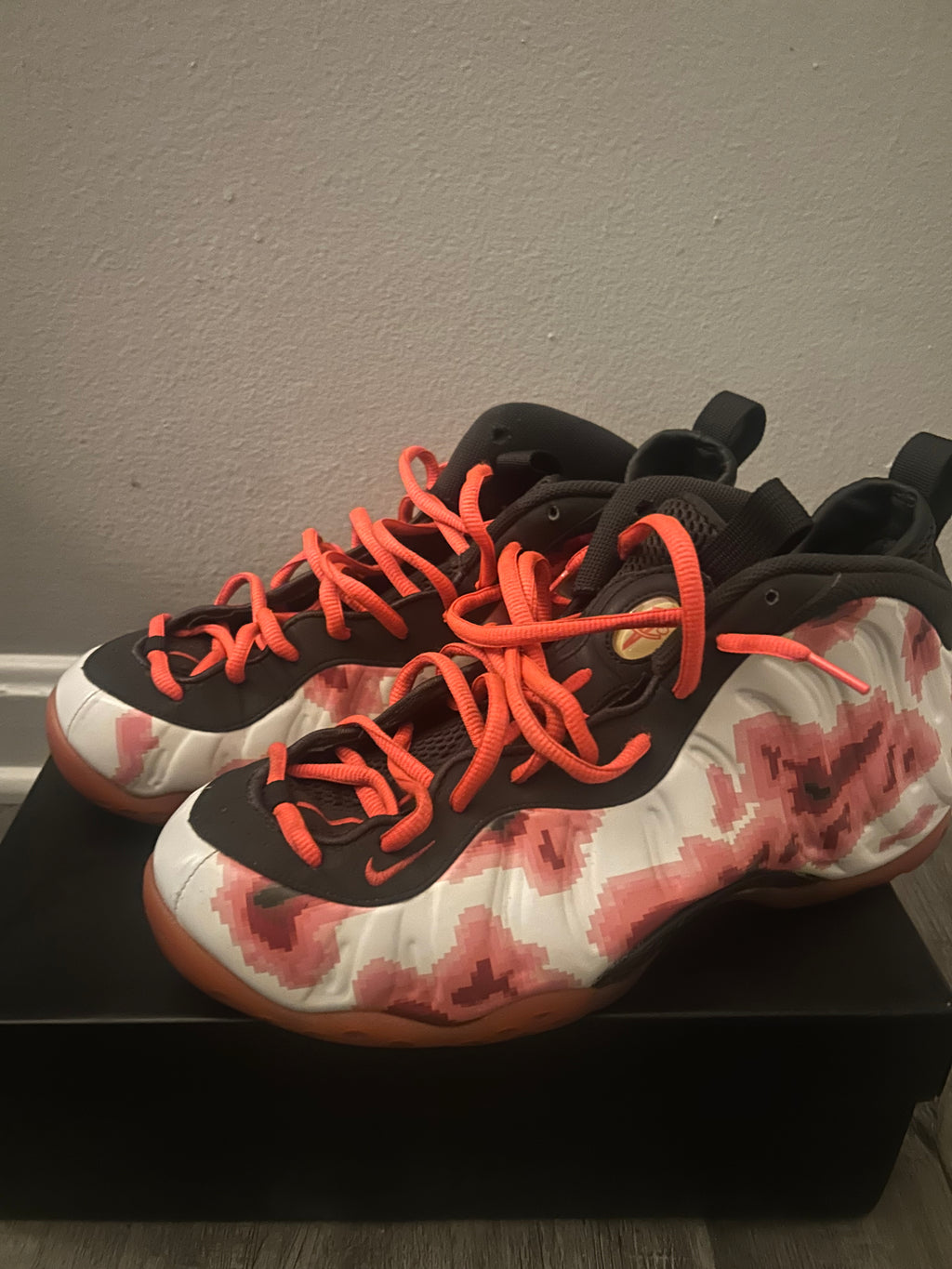 Nike Air Foamposite One Thermal Map